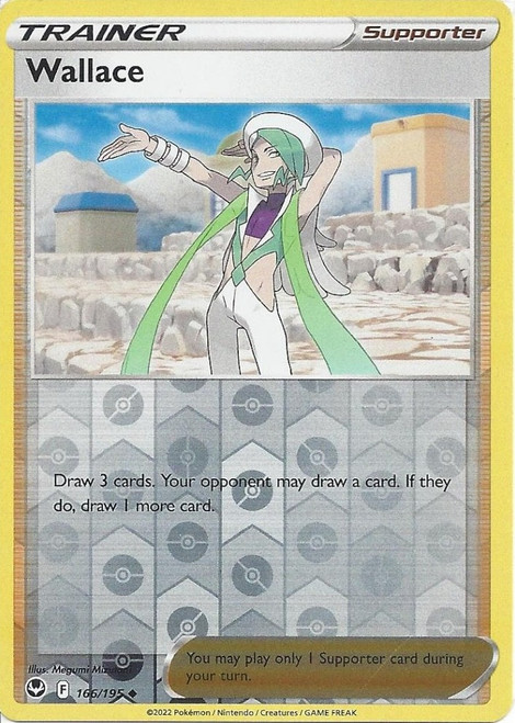 SWSH Silver Tempest 166/195 Wallace (Reverse Holo)