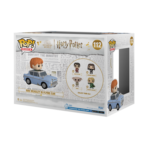 POP! Rides - Harry Potter #112 Ron Weasley in Flying Car