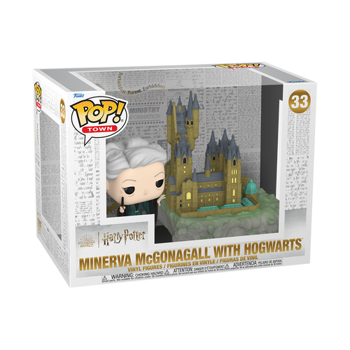 POP! Town - Harry Potter #33 Minerva McGonagall with Hogwarts