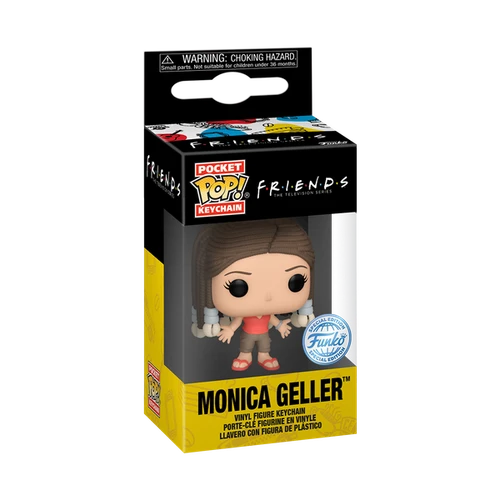 Pocket POP! Keychain: Friends - Monica Geller with Braids