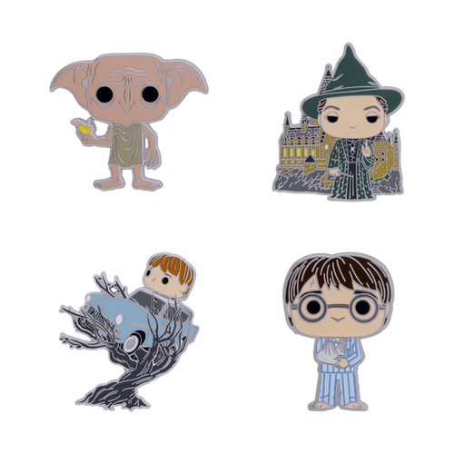 POP! Pin: Harry Potter and the Chamber of Secrets 4-pack Set
