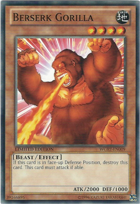 WGRT-EN009 Berserk Gorilla