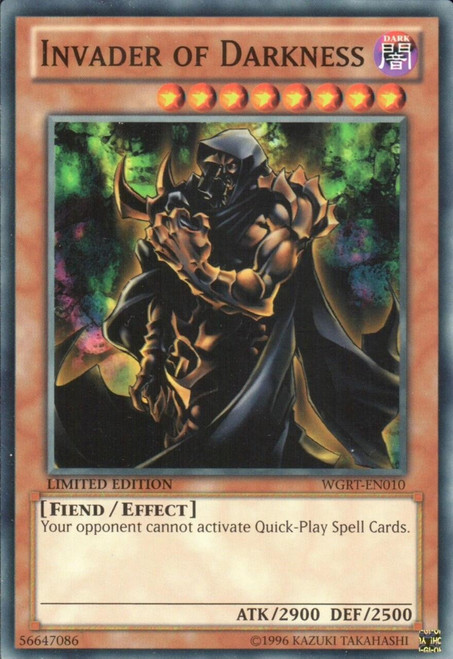 WGRT-EN010 Invader of Darkness