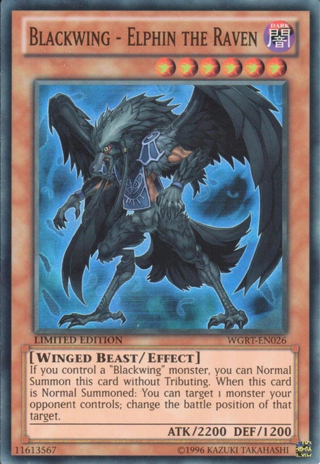 WGRT-EN026 Blackwing - Elphin the Raven
