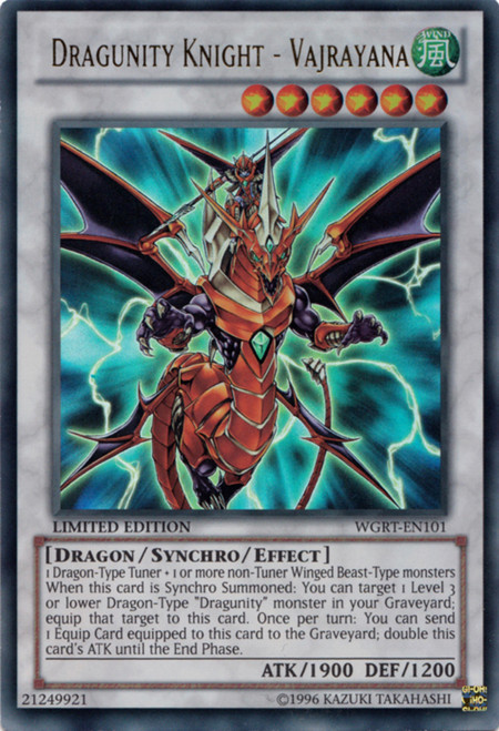 WGRT-EN101 Dragunity Knight - Vajrayana