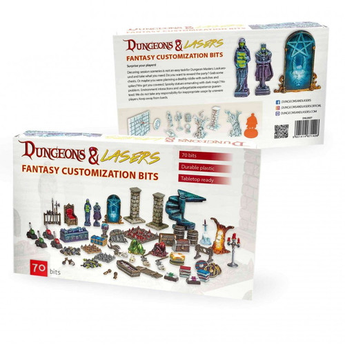 Dungeons & Lasers: Fantasy Customisation Bits