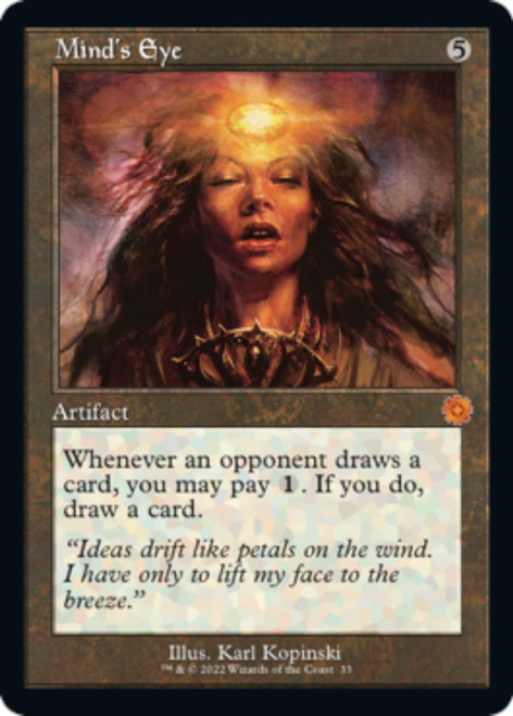 Mind's Eye (foil) | The Brothers' War Retro Artifacts