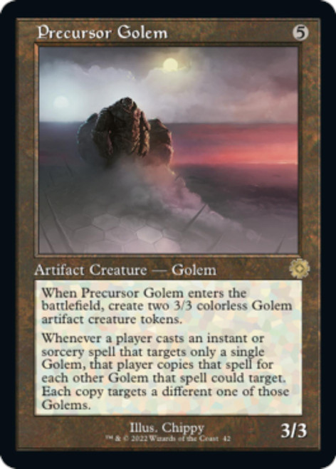 Precursor Golem (foil)