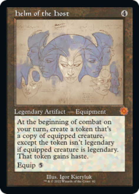 Helm of the Host (Schematic Art foil)