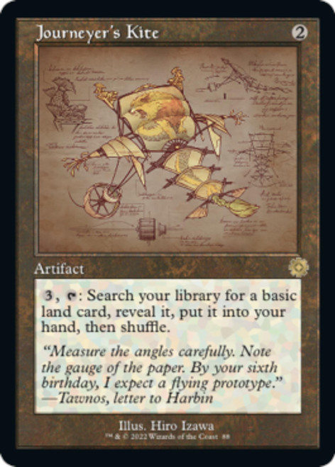 Journeyer's Kite (Schematic Art foil)