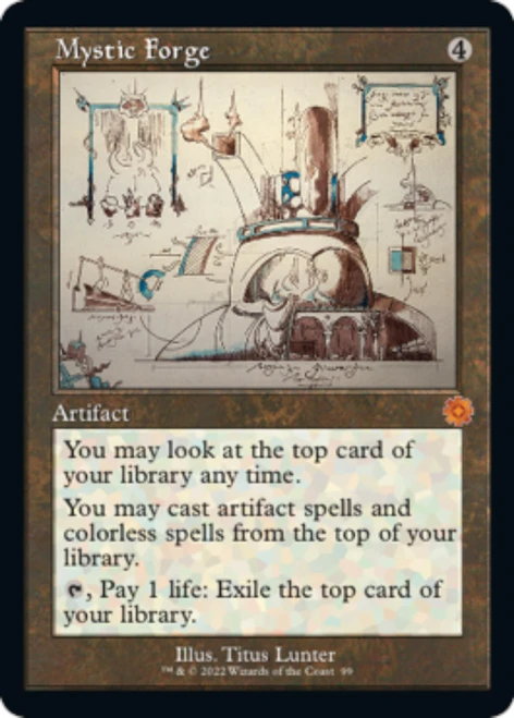 Mystic Forge (Schematic Art foil)