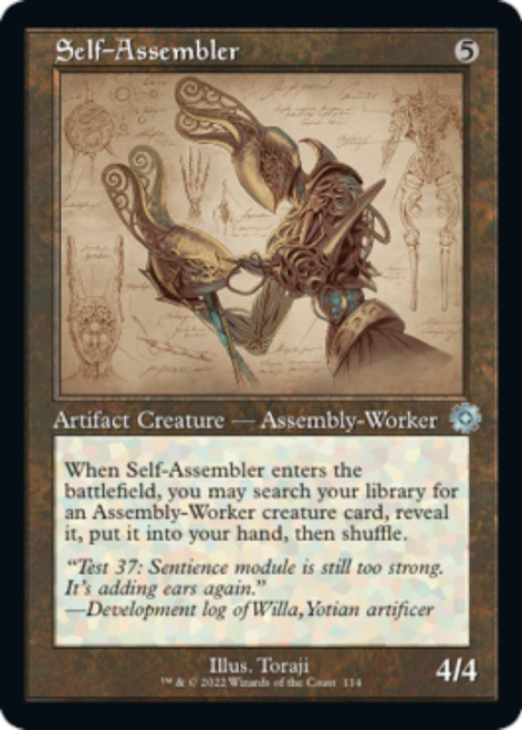 Self-Assembler (Schematic Art foil)
