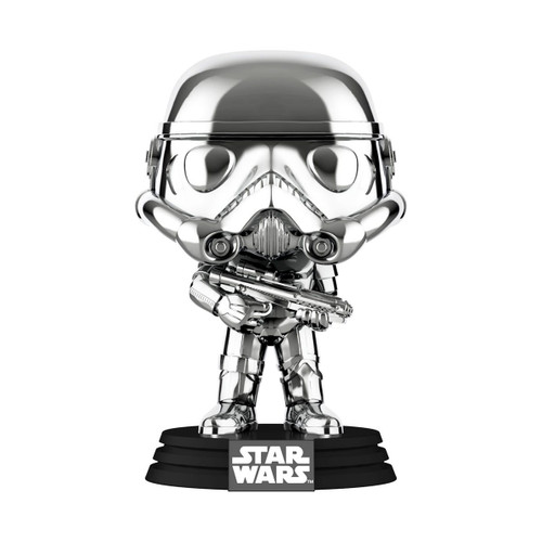 POP! & Tee: Star Wars - Stormtrooper (Silver Metallic) and T-Shirt set
