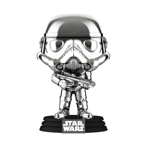 POP! & Tee: Star Wars - Stormtrooper (Silver Metallic) and T-Shirt set