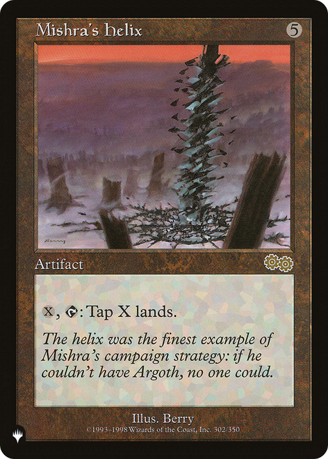 Mishra's Helix (The List Reprint) | Urza's Saga