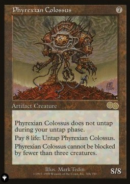 Phyrexian Colossus (The List Reprint)