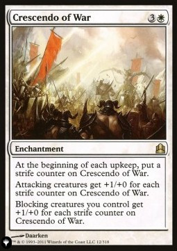 Crescendo of War (The List Reprint)