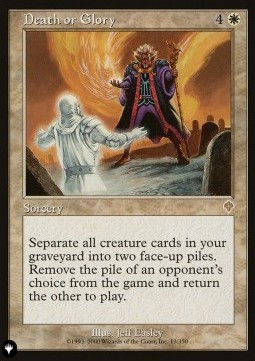 Death or Glory (The List Reprint)