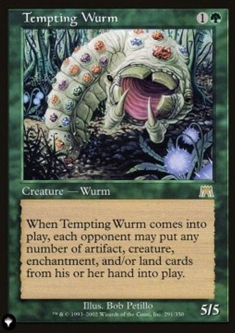 Tempting Wurm (The List Reprint) | Onslaught