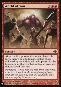 World at War (The List Reprint)