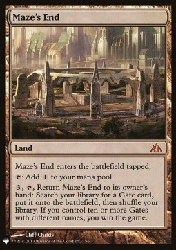 Maze's End (The List Reprint)