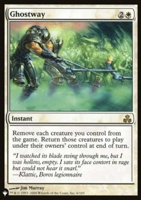 Ghostway (The List Reprint) | Guildpact