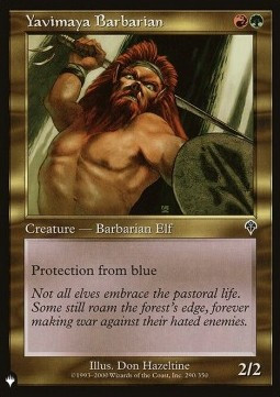 Yavimaya Barbarian (The List Reprint)