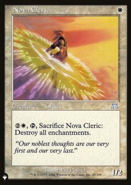 Nova Cleric (The List Reprint)
