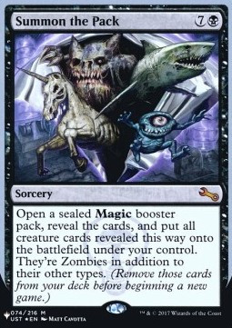 Summon the Pack (The List Reprint foil)