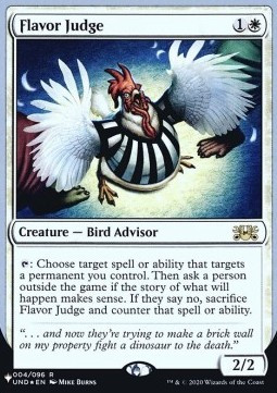 Flavor Judge (The List Reprint foil)