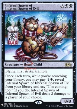 Infernal Spawn of Infernal Spawn of Evil (The List Reprint foil)