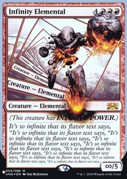 Infinity Elemental (The List Reprint foil)