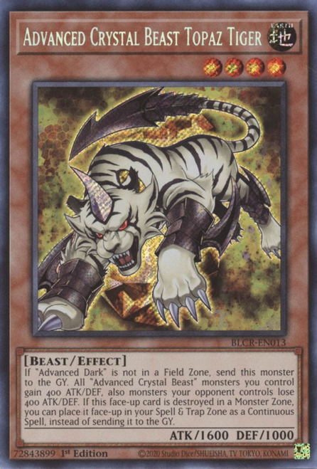 BLCR-EN013 Advanced Crystal Beast Topaz Tiger