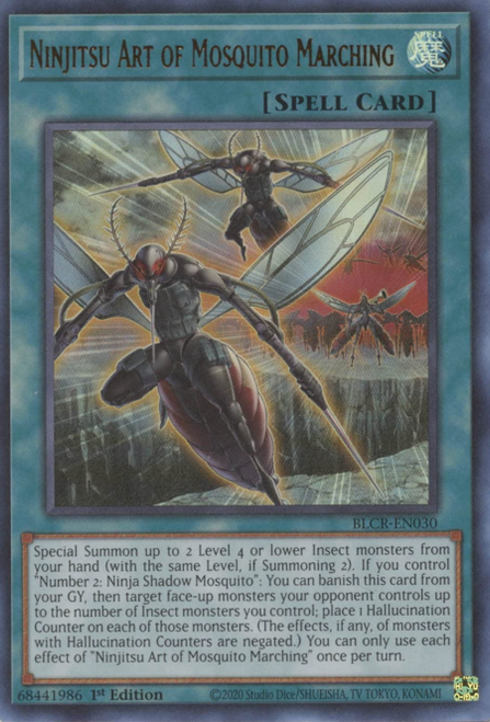 BLCR-EN030 Ninjitsu Art of Mosquito Marching
