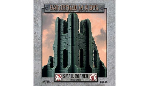 Battlefield in a Box - Gothic Battlefields: Small Corner Ruins (Malachite)