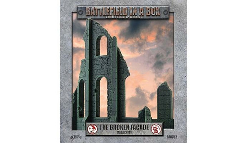 Battlefield in a Box - Gothic Battlefields: Broken Facade (Malachite)
