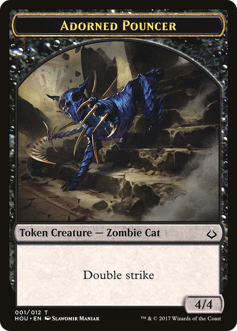 Hour of Devastation - Adorned Pouncer Token | Hour of Devastation