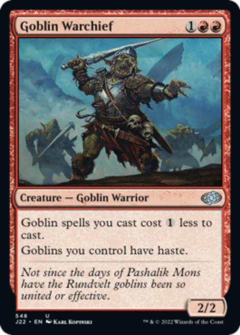 Goblin Warchief | Jumpstart 2022