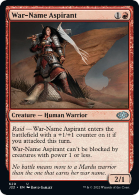 War-Name Aspirant