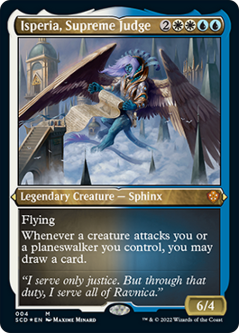 Isperia, Supreme Judge (Etched foil)