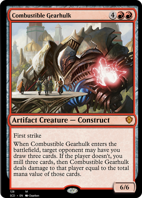 Combustible Gearhulk | Starter Commander Decks