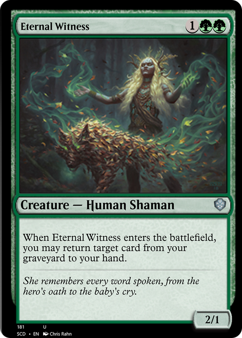 Eternal Witness | Starter Commander Decks