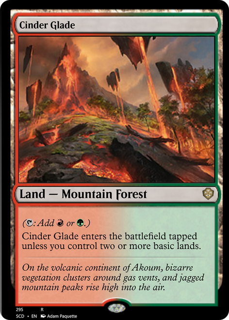 Cinder Glade | Starter Commander Decks