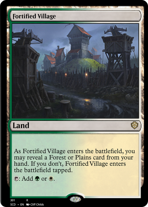 Fortified Village | Starter Commander Decks
