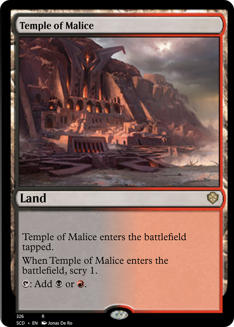 Temple of Malice | Starter Commander Decks