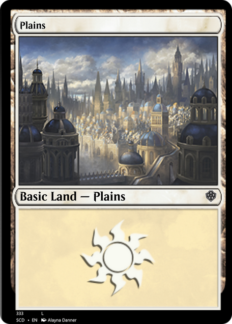 Plains (#333) | Starter Commander Decks