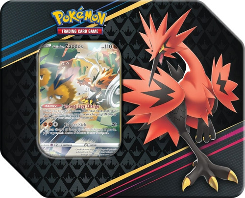 Crown Zenith Large Tin Galarian Zapdos