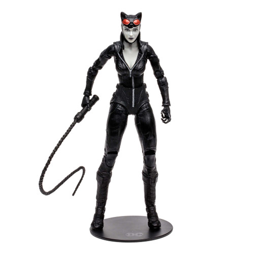 DC Multiverse: Batman: Arkham City - Catwoman Monochromatic (Gold Label) (Build-A Solomon Grundy) 7-Inch Figure
