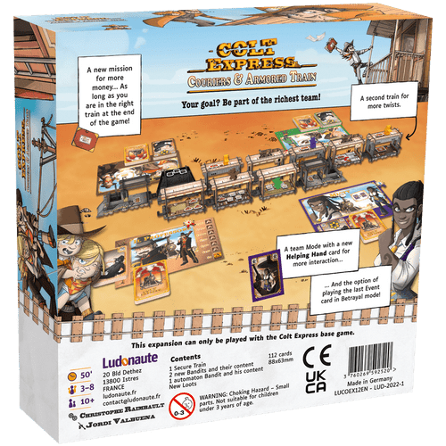 Colt Express: Couriers & Armored Train