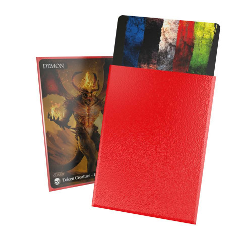 Cortex Sleeves Standard Size Matte Red (100)